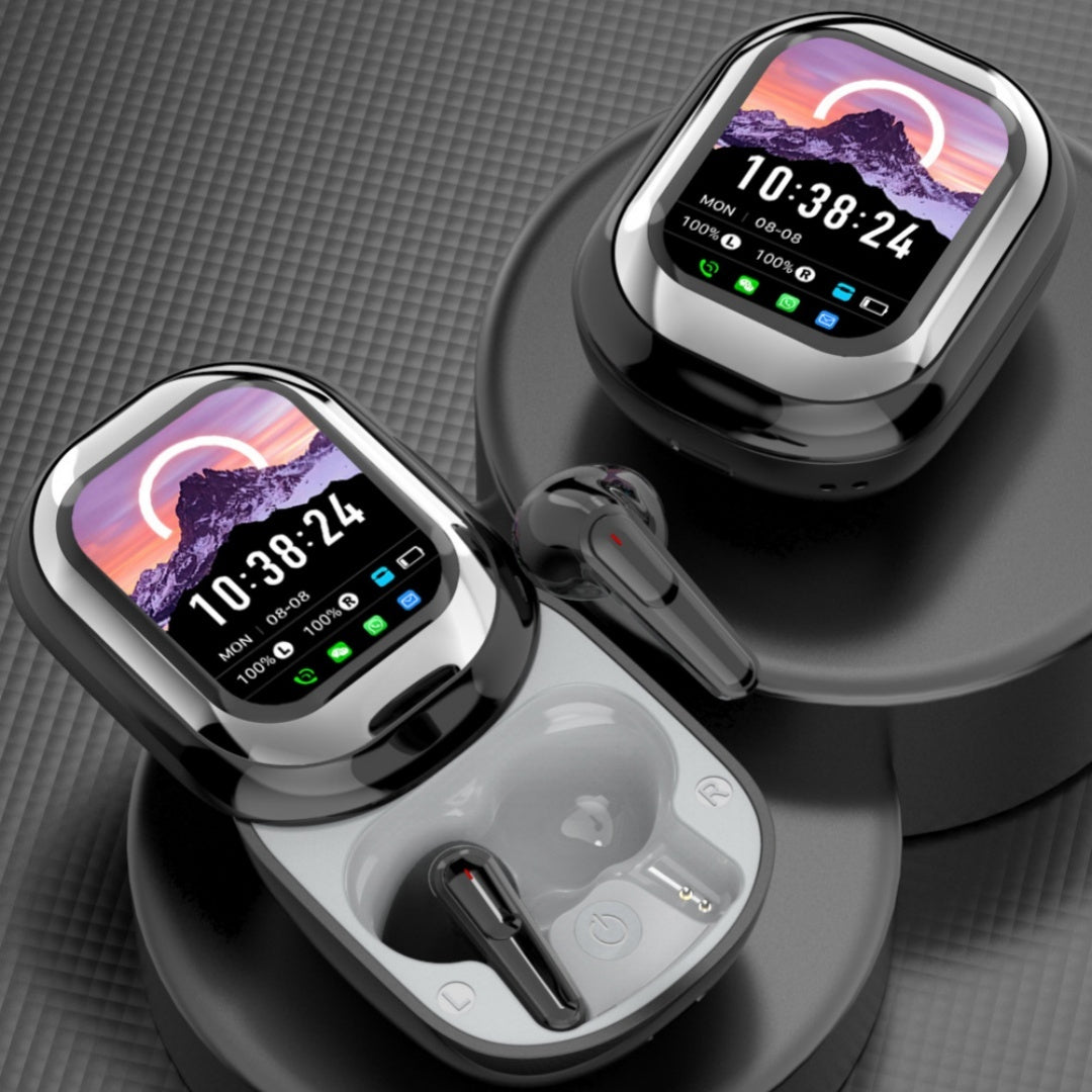 TWS In-ear Bluetooth Headset With Screen