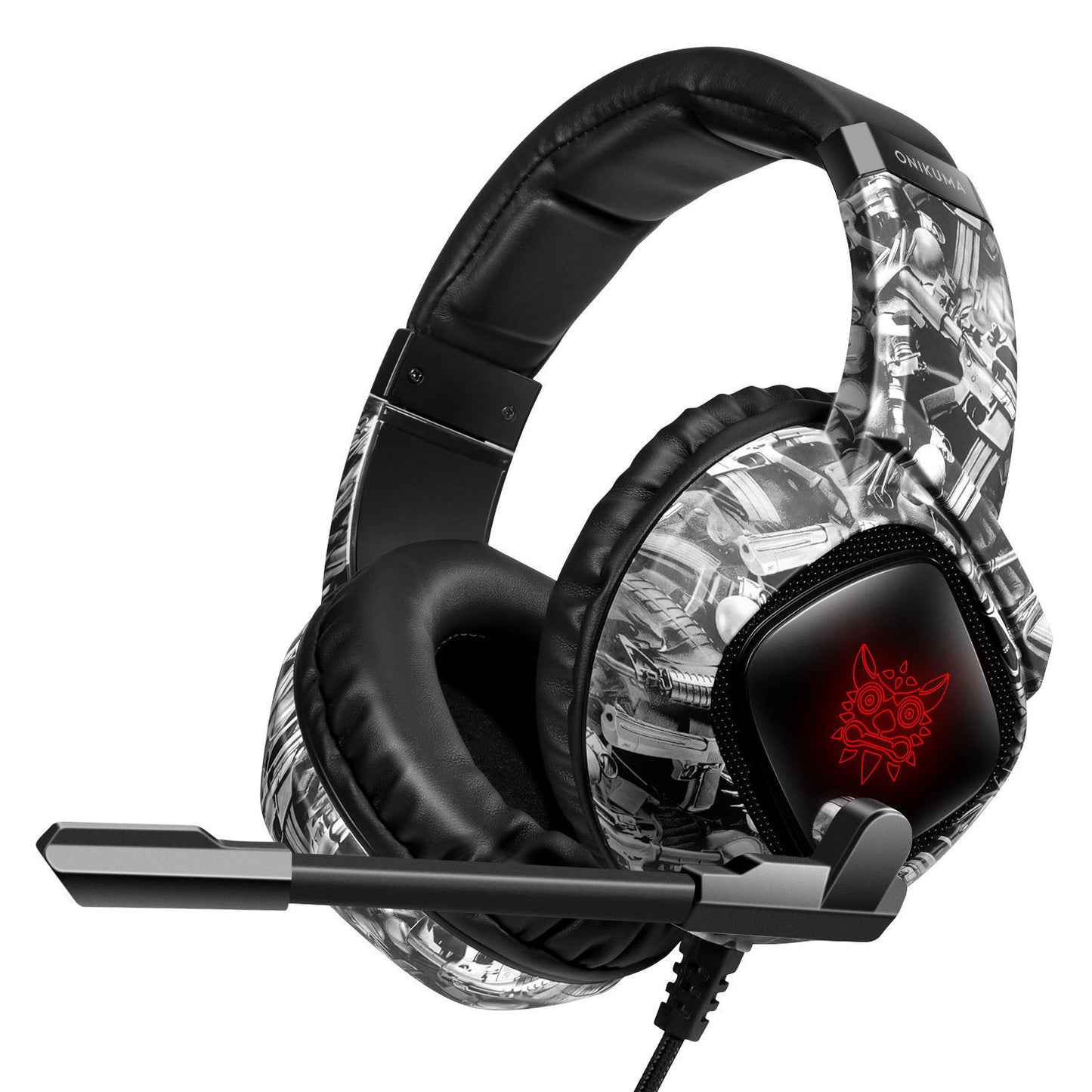 Gaming Headset For X-box One, PS4 Over Ear Headphones