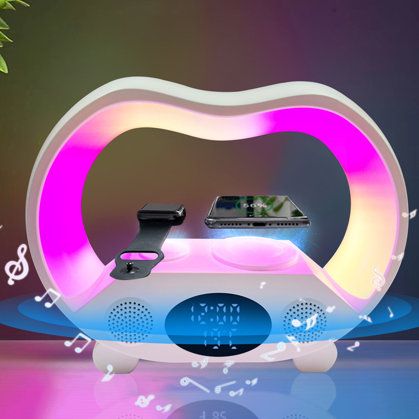 6 In 1 Ambience Intelligent LED Table Lamp
