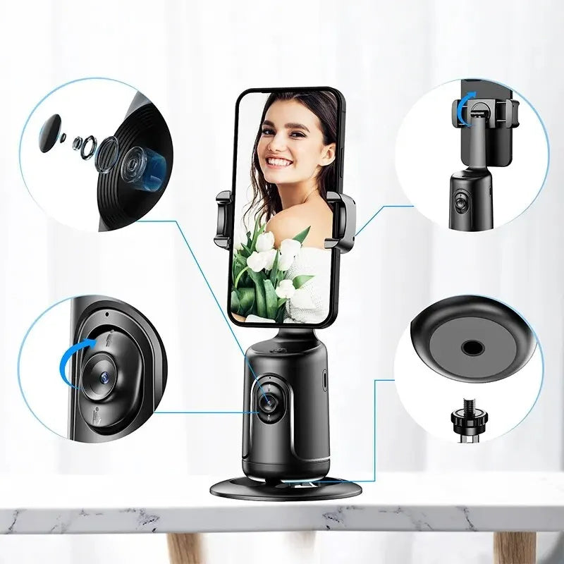 360 Auto Face Tracking Gimbal AI
